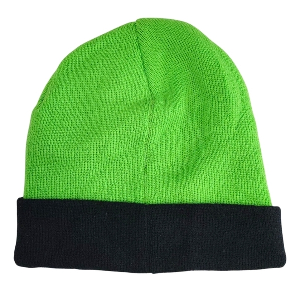 Get Lucky Men/Womens St. Patricks Day Green and Black Winter Hat Size 1 size - Picture 5 of 7
